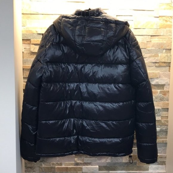 GUESS Hooded Zip-Front Puffer Jacket - Picture 5 of 6